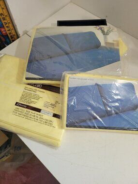 Vintage NWT JC Penny 70's Sheet Set-Size Full Flat, Fitted and Two PIllowcase